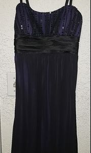 City Triangles Purple/Black Dress